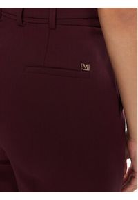 Marciano Guess Spodnie materiałowe Celia 4BGB03 7046A Bordowy Regular Fit. Kolor: czerwony. Materiał: syntetyk #5