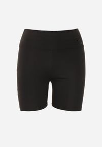 Renee - Czarne Szorty Kolarki High Waist Marerila. Okazja: na co dzień. Stan: podwyższony. Kolor: czarny. Długość: krótkie. Styl: casual, sportowy #8