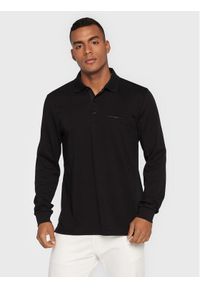 Polo Pierre Cardin. Typ kołnierza: polo. Kolor: czarny #1