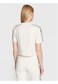 Guess T-Shirt V3RI08 I3Z14 Beżowy Relaxed Fit. Kolor: beżowy. Materiał: bawełna #3