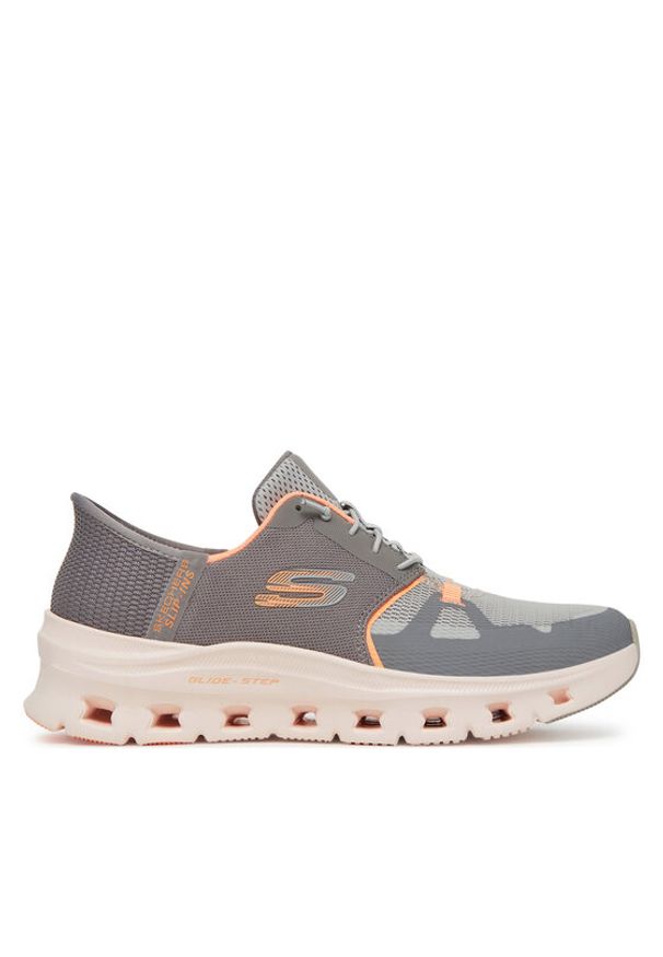 skechers - Skechers Sneakersy Glide-Step Pro- 150420/GYOR Szary. Kolor: szary. Materiał: materiał