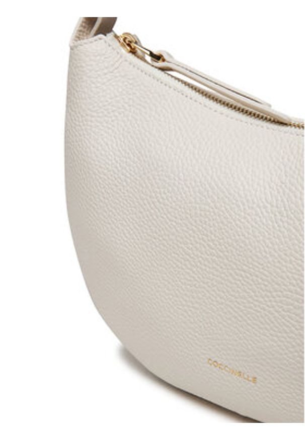 Coccinelle Torebka SHA Coccinelle C-Easy E1 SHA 13 03 01 Écru. Materiał: skórzane