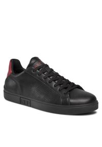 Sneakersy Replay GMZ3P .000.C0014L Black Red 178. Kolor: czarny #1