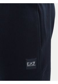 EA7 Emporio Armani Dres 7M000914 AF10377 UB102 Granatowy Modern Fit. Kolor: niebieski. Materiał: bawełna #3