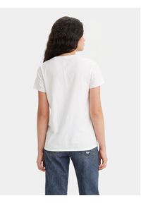 Levi's® T-Shirt The Perfect 17369-2434 Biały Standard Fit. Kolor: biały. Materiał: bawełna #5