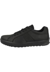 ecco - Buty do chodzenia męskie Ecco 50159451052. Zapięcie: sznurówki. Kolor: czarny. Materiał: materiał. Szerokość cholewki: normalna. Sport: turystyka piesza