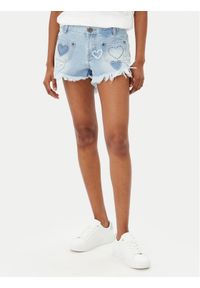 One Teaspoon Szorty jeansowe Retro Dukes 26849 Niebieski Relaxed Fit. Kolor: niebieski. Materiał: bawełna. Styl: retro #1