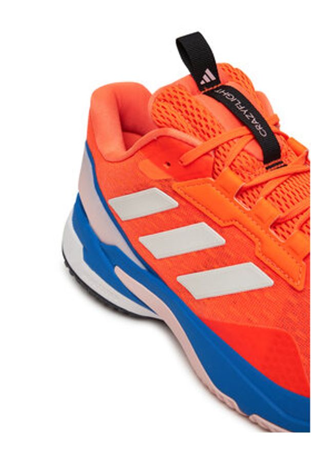 Adidas - adidas Buty halowe Crazyflight 6 HP7033 Pomarańczowy. Kolor: pomarańczowy. Materiał: materiał