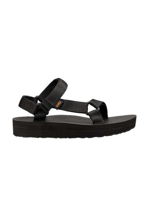 Klapki Teva Model W Midform Univer Kolor Czarny. Kolor: czarny. Materiał: materiał, syntetyk, tkanina