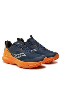 Saucony Buty do biegania Blaze Tr S20845 Granatowy. Kolor: niebieski. Materiał: materiał