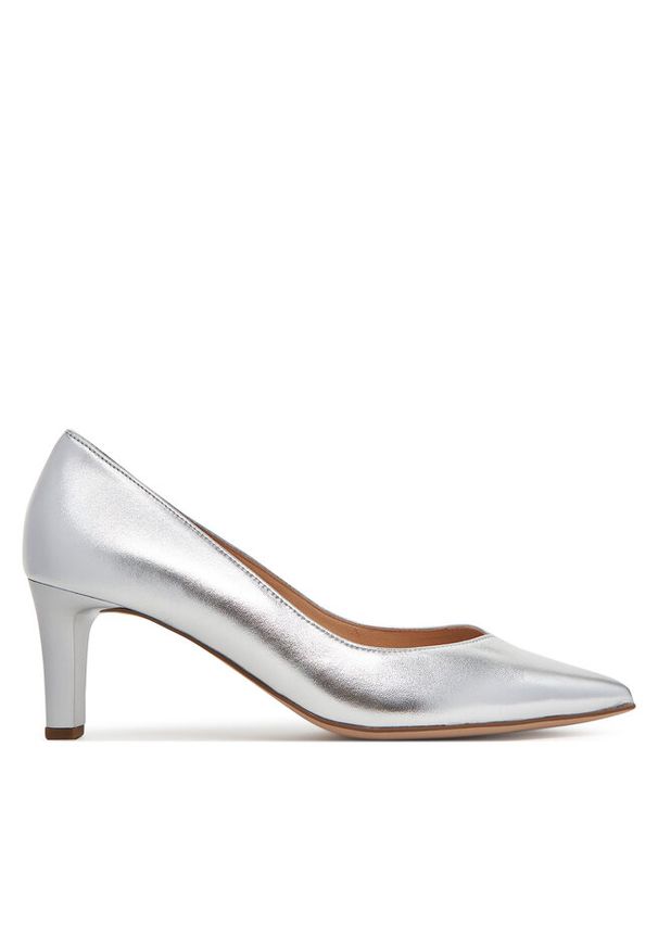 Czółenka HÖGL. Kolor: srebrny