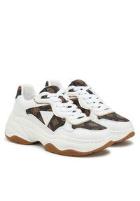 Guess Sneakersy FLPHAP FAL12 Biały. Kolor: biały. Materiał: skóra #4