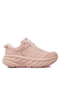 HOKA - Hoka Sneakersy Bondi Sr 1110521 Różowy. Kolor: różowy. Materiał: skóra