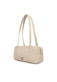 Tommy Jeans Torebka Tjw City Shoulder Bag AW0AW18075 Beżowy. Kolor: beżowy. Materiał: skórzane #4