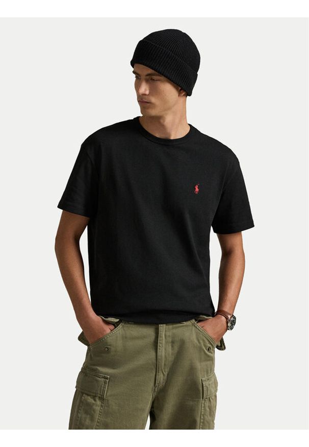 Polo Ralph Lauren T-Shirt Classics 710811284001 Czarny Regular Fit. Typ kołnierza: polo. Kolor: czarny. Materiał: bawełna