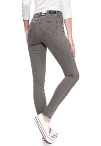 Wrangler - WRANGLER HIGH SKINNY CONCRETE PLAN W27HQG25P 112128112. Stan: podwyższony #7