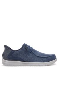 skechers - Mokasyny Skechers. Kolor: niebieski