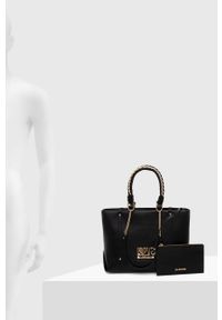 Love Moschino torebka kolor czarny. Kolor: czarny. Rodzaj torebki: na ramię #5
