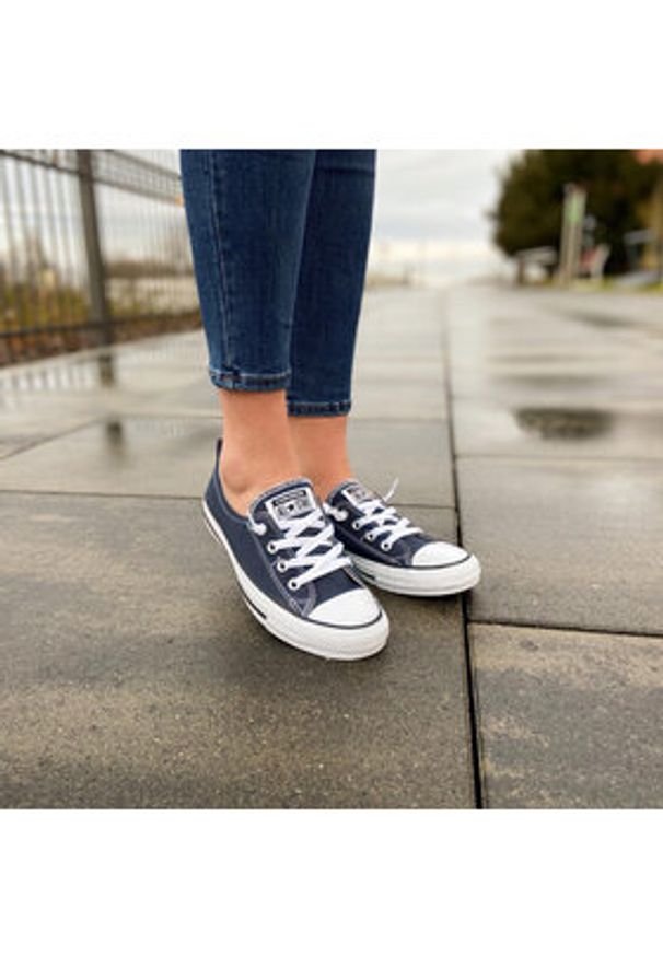Converse Trampki Ct Shoreline Slip 537080C Granatowy. Kolor: niebieski. Materiał: materiał