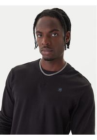 G-Star RAW - G-Star Raw Longsleeve Nifous D25076-D976 Czarny Regular Fit. Kolor: czarny. Materiał: bawełna. Długość rękawa: długi rękaw #2