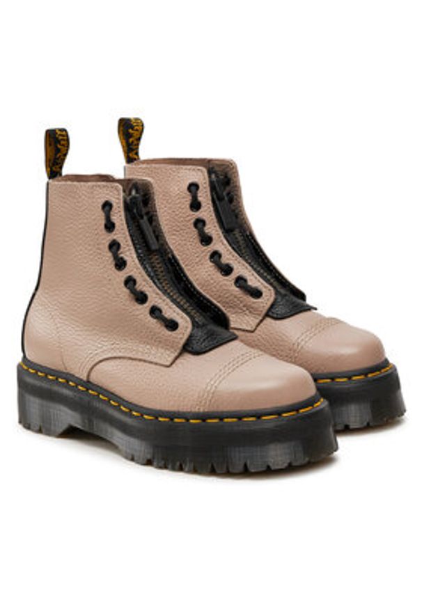 Dr. Martens Glany Sinclair 30584348 Beżowy. Kolor: beżowy. Materiał: skóra