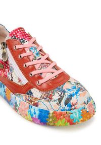 Laura Vita Sneakersy Soleno 23 Kolorowy. Materiał: skóra. Wzór: kolorowy #2