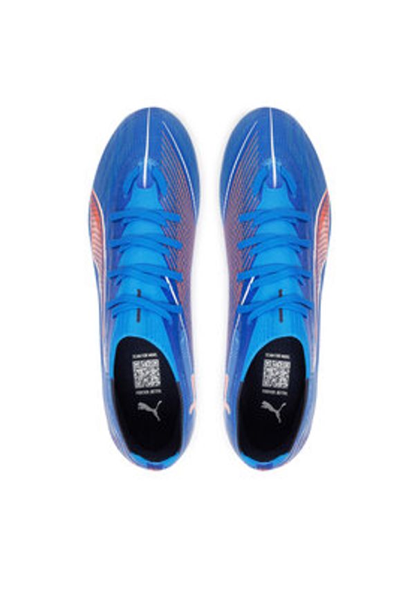 Puma Buty do piłki nożnej Ultra 6 Match Fg/Ag 108514 01 Niebieski. Kolor: niebieski. Materiał: syntetyk, materiał