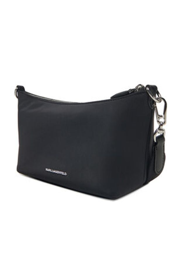 Karl Lagerfeld - KARL LAGERFELD Torebka A1W32039 Czarny. Kolor: czarny. Materiał: skórzane