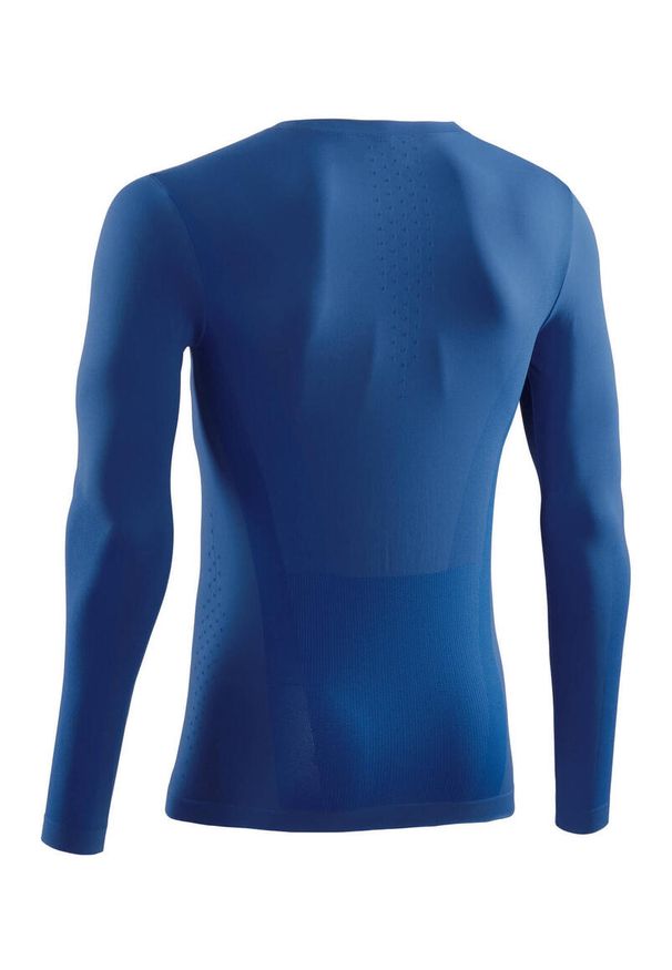 Koszulka sportowa z długim rękawem CEP Cold Weather Base męska. Kolor: niebieski. Długość rękawa: długi rękaw. Długość: długie. Sport: turystyka piesza