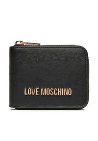 Love Moschino - Portfel damski LOVE MOSCHINO. Kolor: czarny