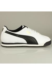 Buty męskie sneakers Puma ROMA BASIC. Kolor: czarny, wielokolorowy, biały. Materiał: materiał, skóra ekologiczna. Sport: turystyka piesza