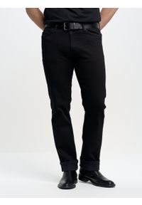 Big-Star - Spodnie jeans męskie czarne Colt 901. Kolor: czarny. Styl: klasyczny