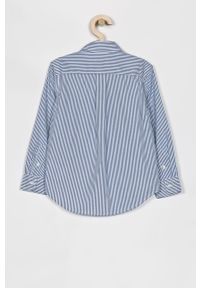 Polo Ralph Lauren - Koszula dziecięca 110-128 cm. Okazja: na co dzień. Typ kołnierza: polo. Kolor: niebieski. Materiał: tkanina, bawełna. Długość: długie. Styl: casual #4