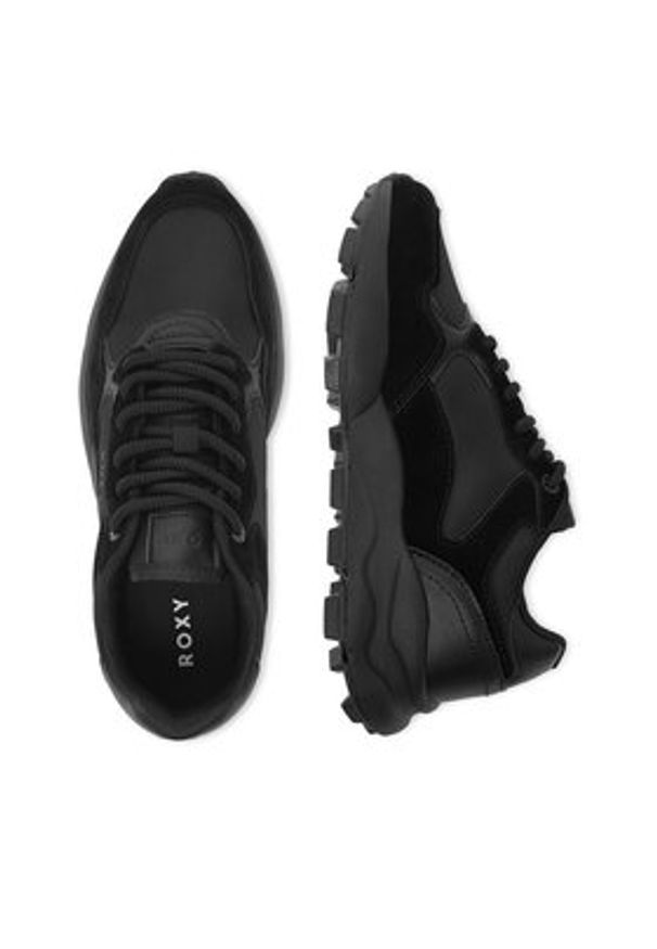 Roxy Sneakersy CEO-V12-1115 Czarny. Kolor: czarny. Materiał: materiał