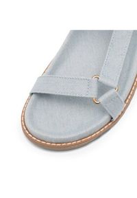 Jenny Fairy Sandały LYN KL H305-8 Błękitny. Kolor: niebieski. Materiał: materiał #8