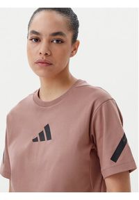 Adidas - adidas T-Shirt Z.N.E. JC9311 Różowy Regular Fit. Kolor: różowy. Materiał: bawełna #2