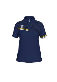 ERREA - Polo Errea Eden Polo Mc Reklama Damskie. Typ kołnierza: polo. Kolor: niebieski #1