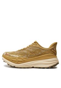 HOKA - Hoka Buty do biegania Stinson 7 1141530 Beżowy. Kolor: beżowy. Materiał: materiał