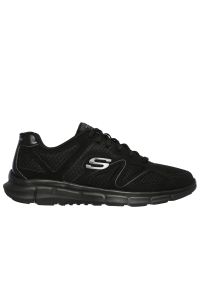skechers - Buty Skechers Verse Flash Point 58350BBK - czarne. Zapięcie: sznurówki. Kolor: czarny. Materiał: guma, jeans, dresówka, materiał, syntetyk. Szerokość cholewki: normalna. Model: Skechers Sport