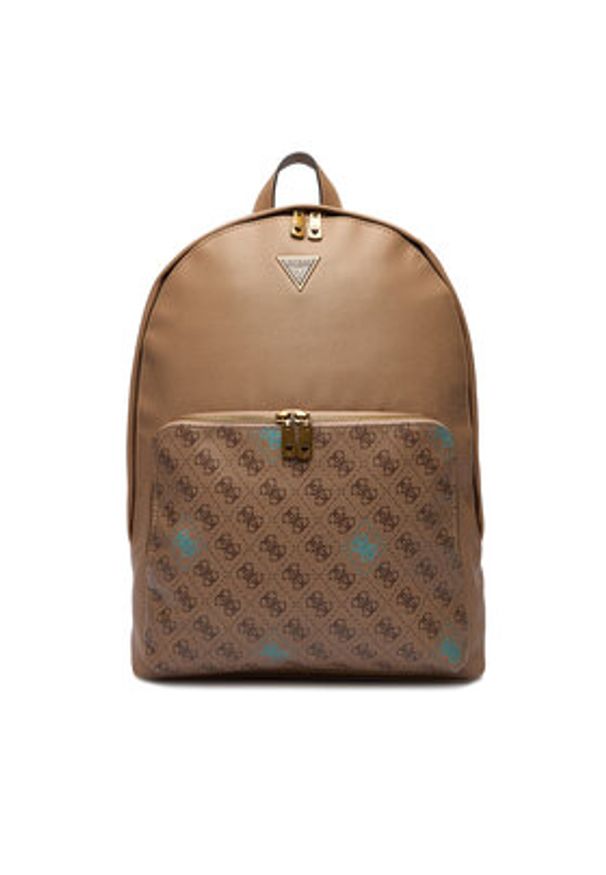 Guess Plecak HMMICT P5411 Brązowy. Kolor: brązowy. Materiał: skóra