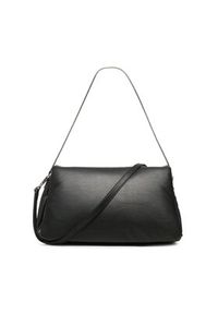 Calvin Klein Torebka Puffed Shoulder Bag K60K611020 Czarny. Kolor: czarny. Materiał: skórzane