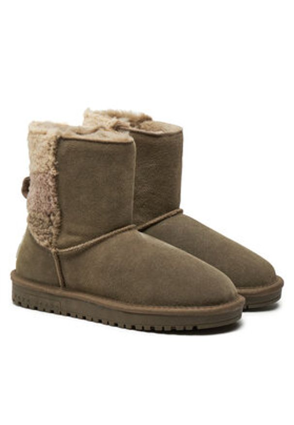 Pepe Jeans Śniegowce PLS50533 Brązowy. Kolor: brązowy. Materiał: zamsz, skóra