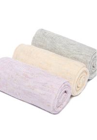 Nine West Zestaw 2 par niskich skarpet damskich CEO_BR_NW_25080_W_AW25 (3 PACK) Kolorowy. Materiał: materiał, bawełna. Wzór: kolorowy