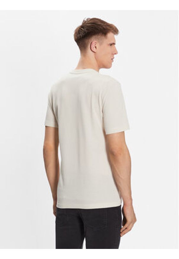 BOSS - Boss T-Shirt Tiburt 240 50452680 Biały Regular Fit. Kolor: biały. Materiał: bawełna