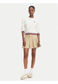 Tommy Jeans Sweter DW0DW22933 Biały Regular Fit. Kolor: biały. Materiał: bawełna #5