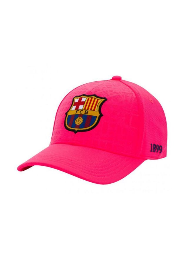 Czapka z daszkiem FC Barcelona - oficjalna licencjonowana. Kolor: różowy