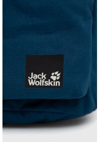 Jack Wolfskin Plecak męski duży gładki. Kolor: niebieski. Materiał: materiał. Wzór: gładki