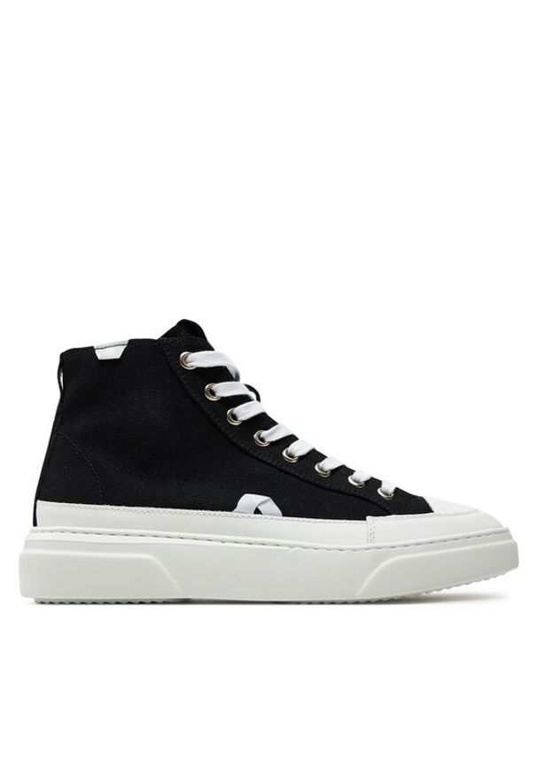 Inuikii Sneakersy Canvas Lex High 50103-991 Czarny. Kolor: czarny. Materiał: materiał