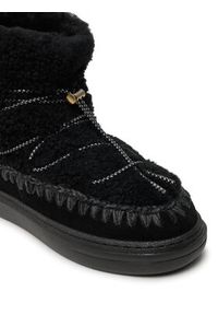 Mou Śniegowce Eskimo Sneaker Bold Scoub Lace FW411012A Czarny. Kolor: czarny. Materiał: skóra #6