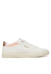 Pepe Jeans Sneakersy Kenton Knit PLS31601 Biały. Kolor: biały. Materiał: materiał #1